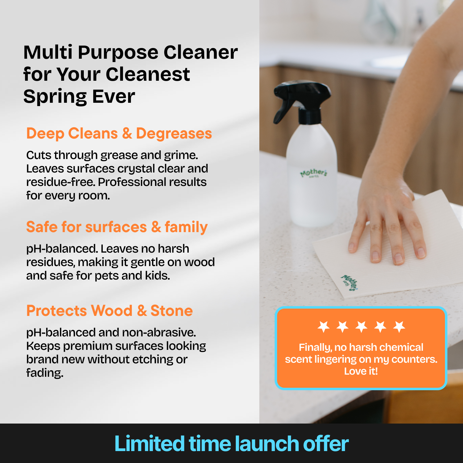 Mothers Earth Facebook ad
