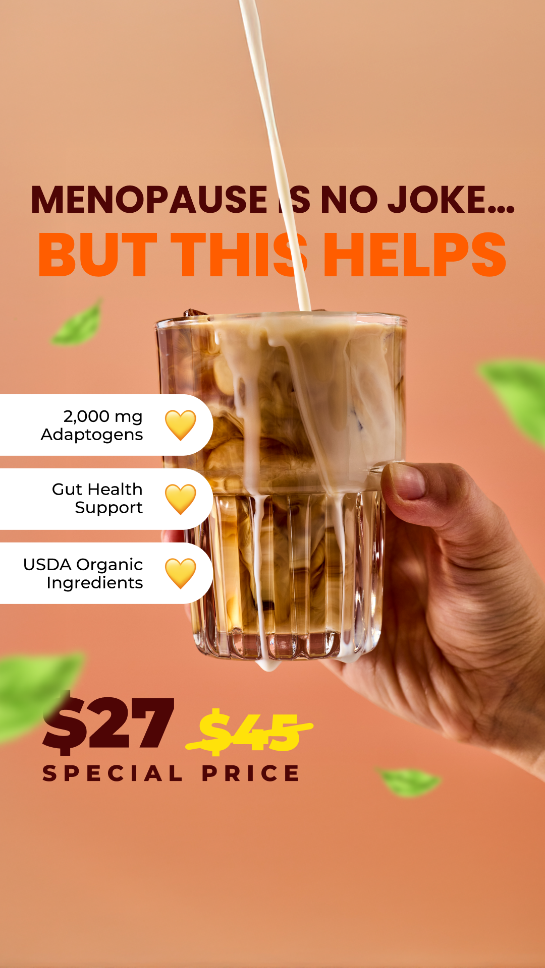 RYZE Superfoods Facebook ad