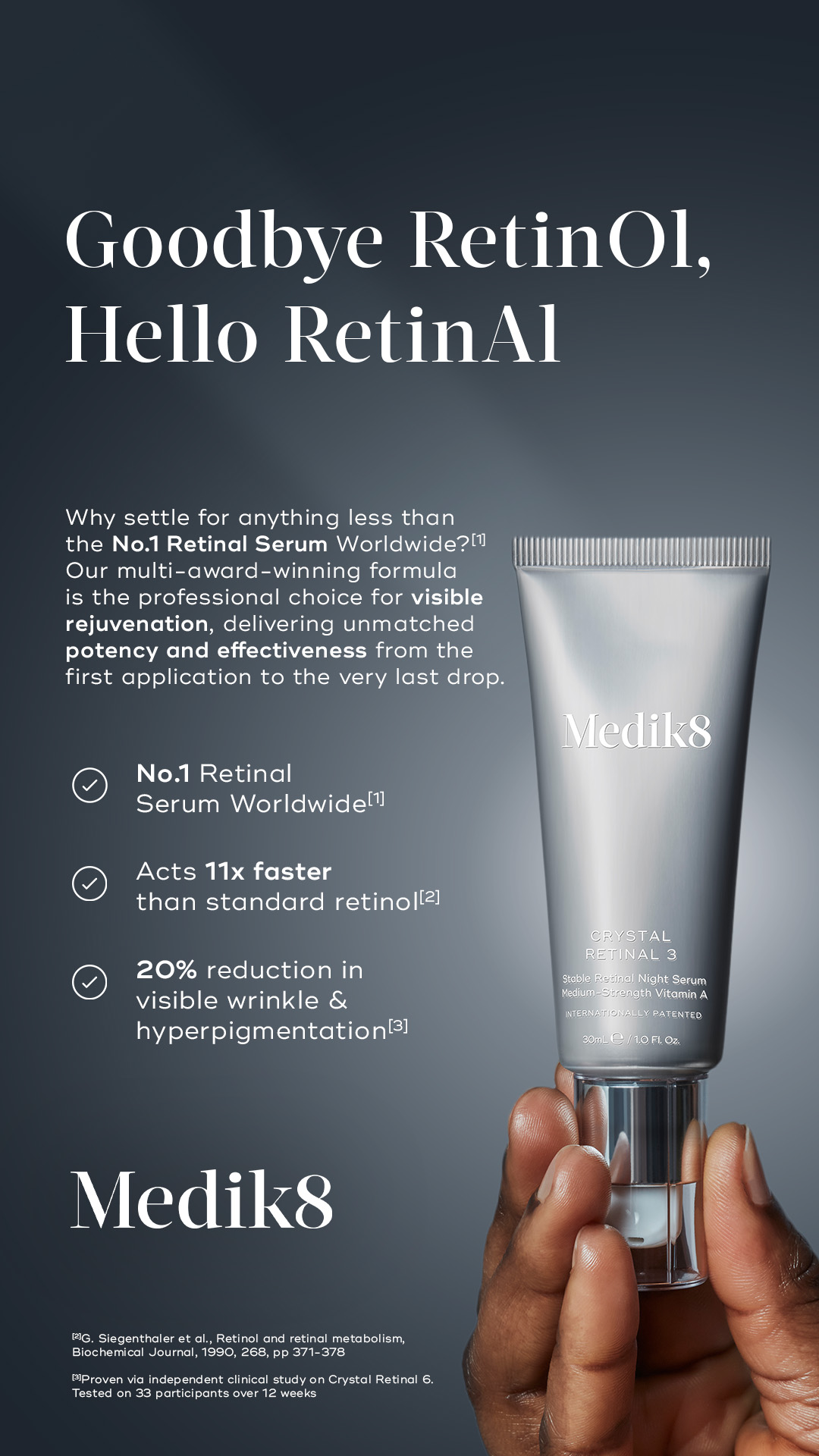 Medik8 Facebook ad