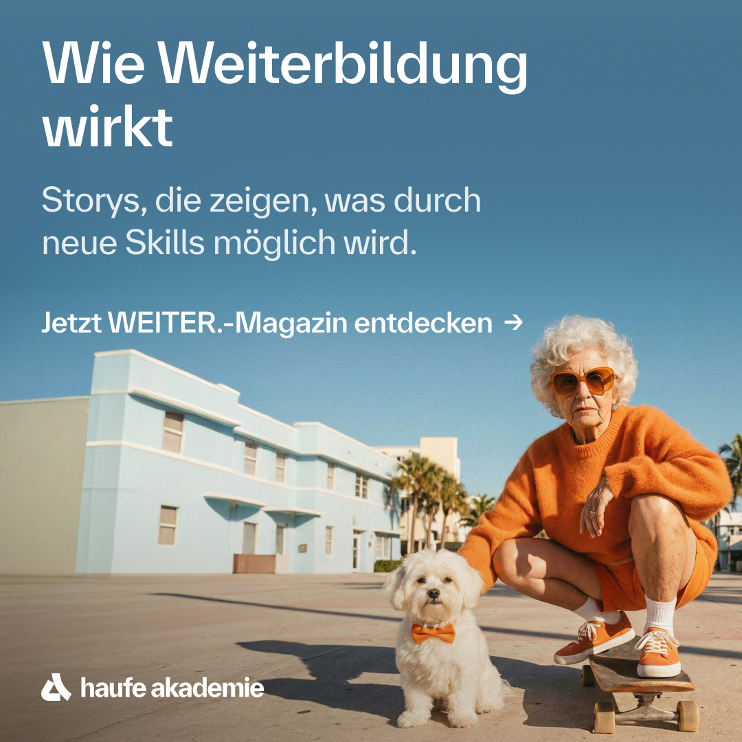 Haufe Akademie Facebook ad