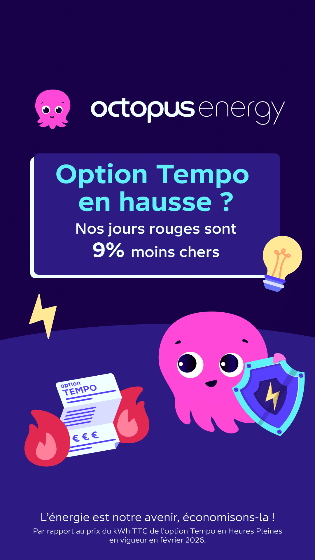 Octopus Energy Facebook ad