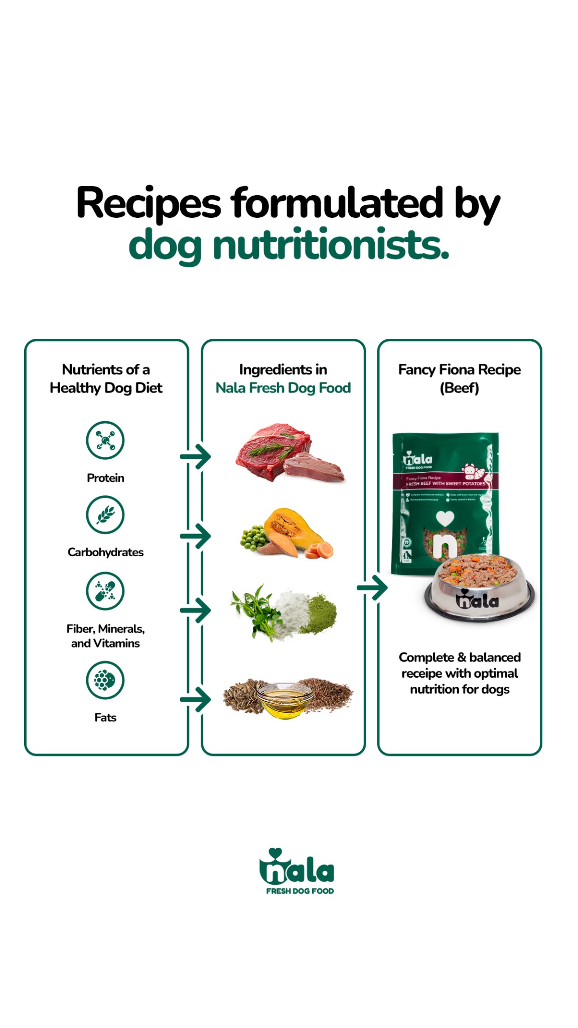 Nala Fresh Dog Food Facebook ad from Jun 3, 2026