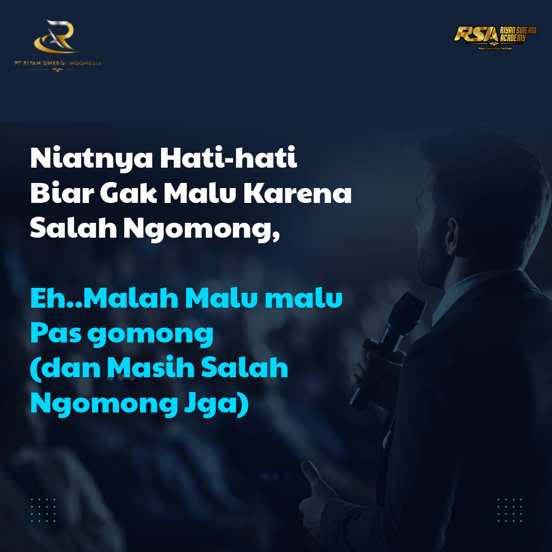 Riyan Apriyanto Pelatih Public Speaking Facebook ad