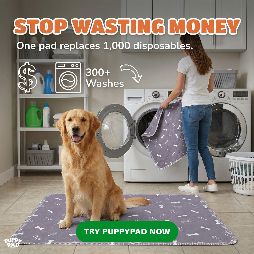 PuppyPad Facebook ad