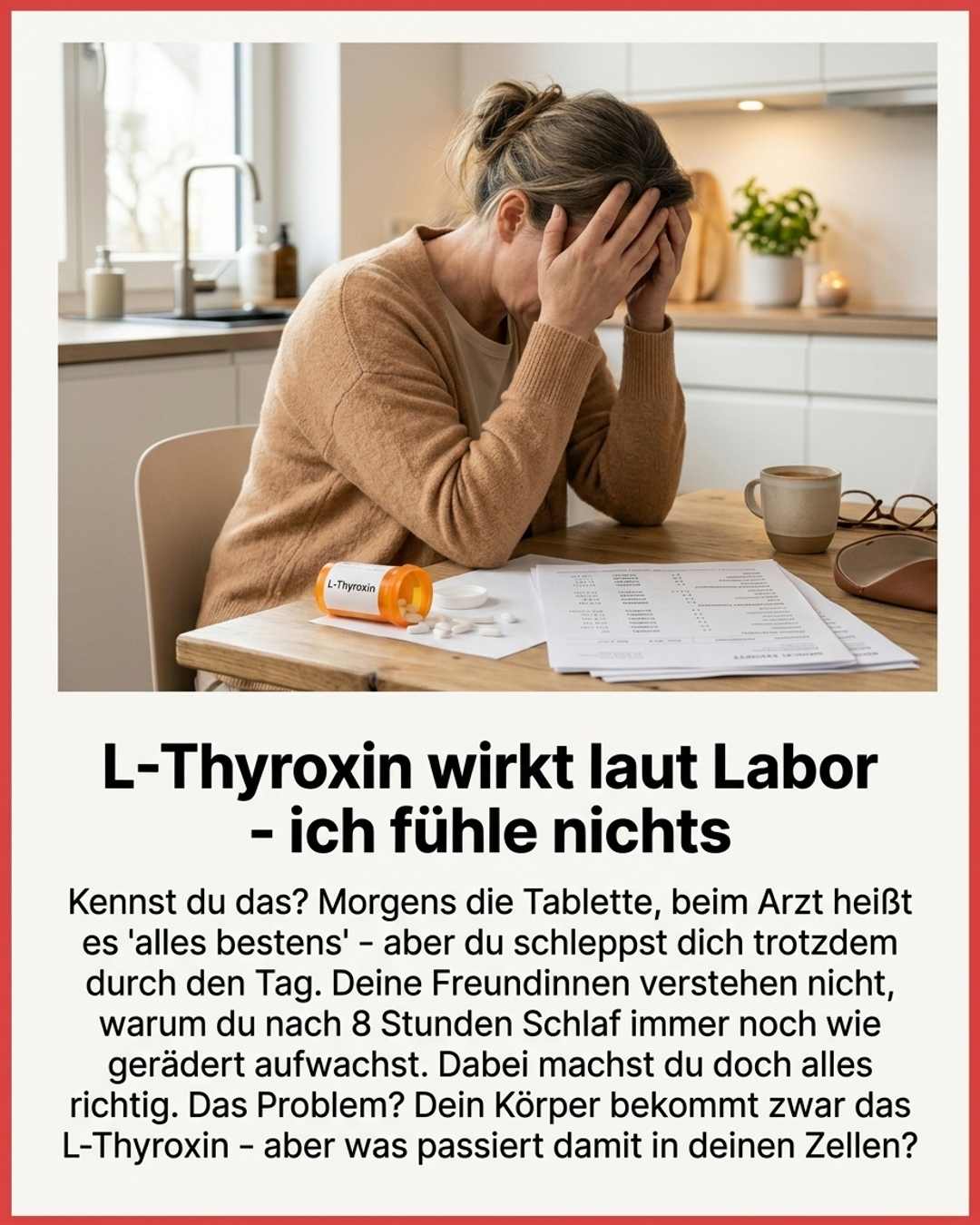 Mission Schilddrüse Facebook ad