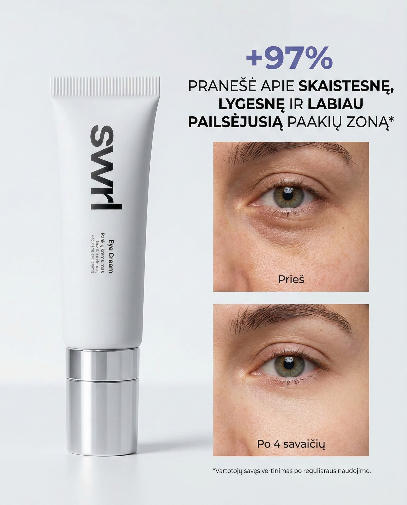 SWRL skincare Facebook ad