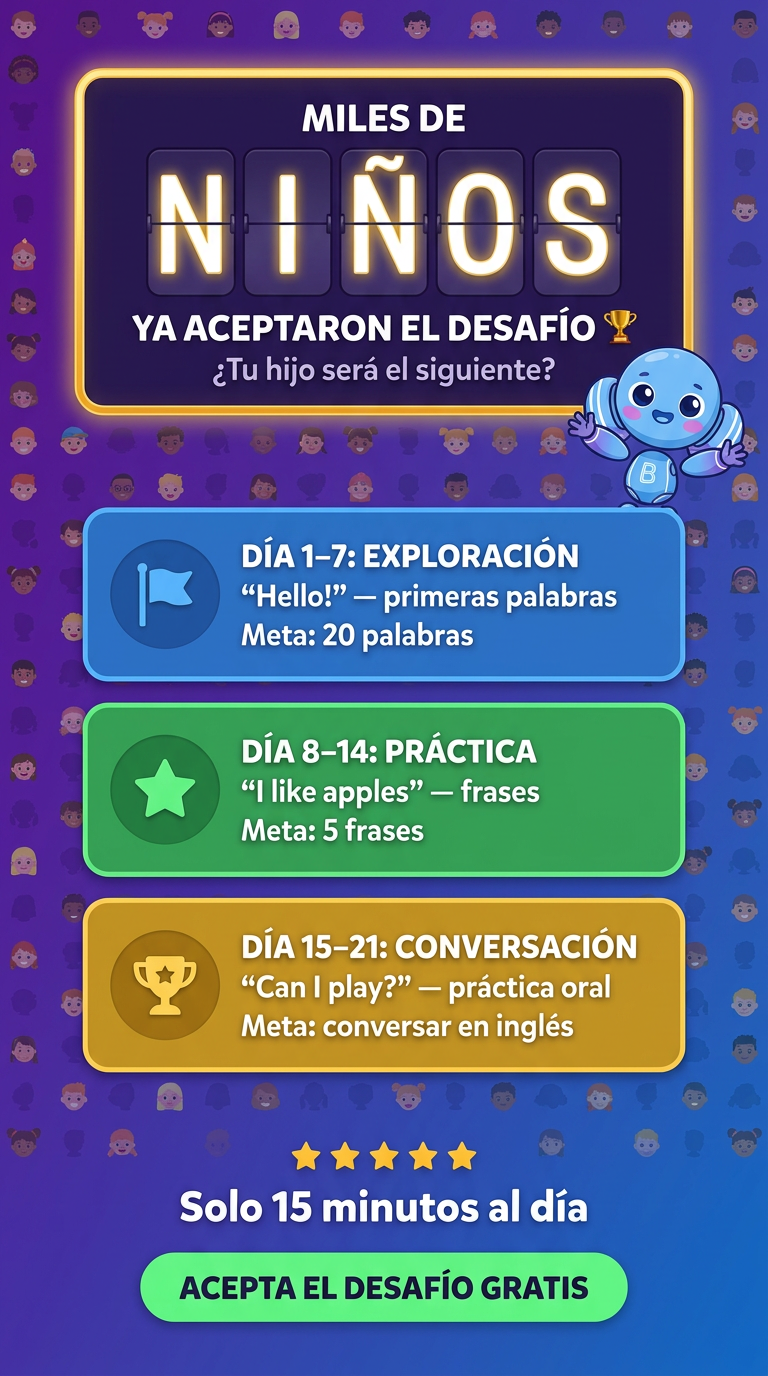 Buddy.ai: Inglés para niños Facebook ad