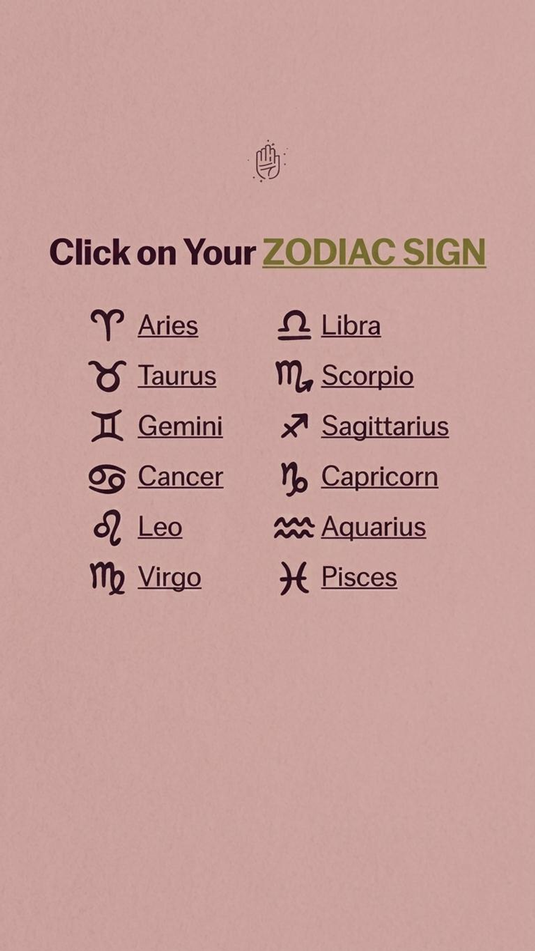 Zodiac Unveiled Daily Facebook ad