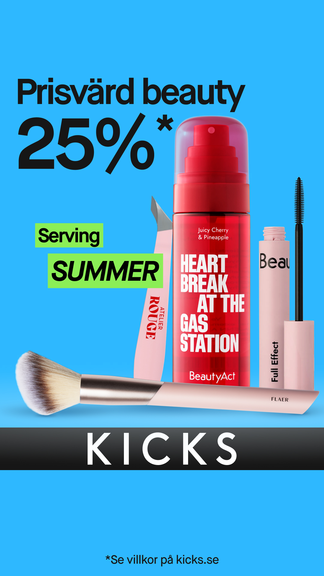 KICKS Facebook ad