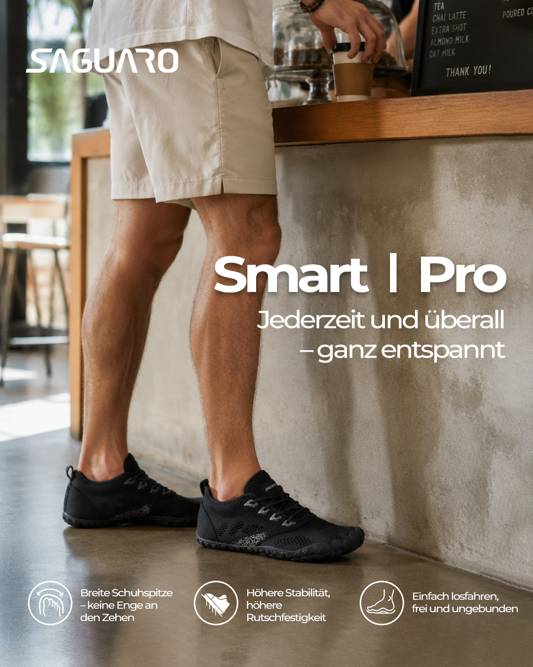 Saguaro De Facebook ad: Smart I Pro, Dein Schuh für jeden Momen