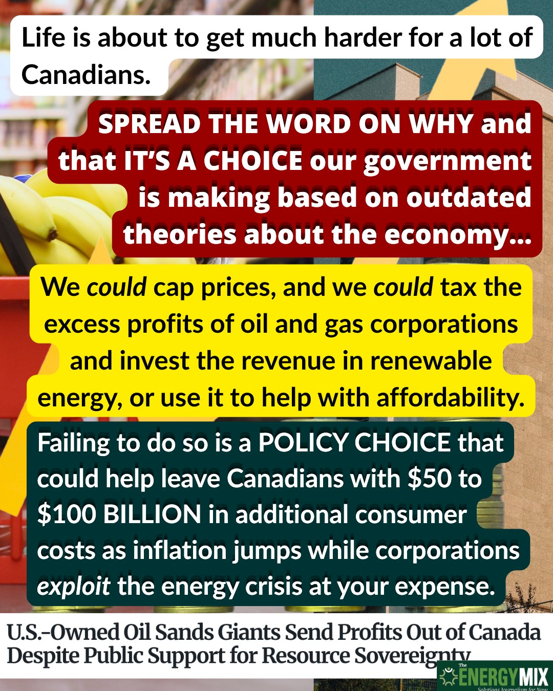 Sierra Club Canada Foundation Facebook ad