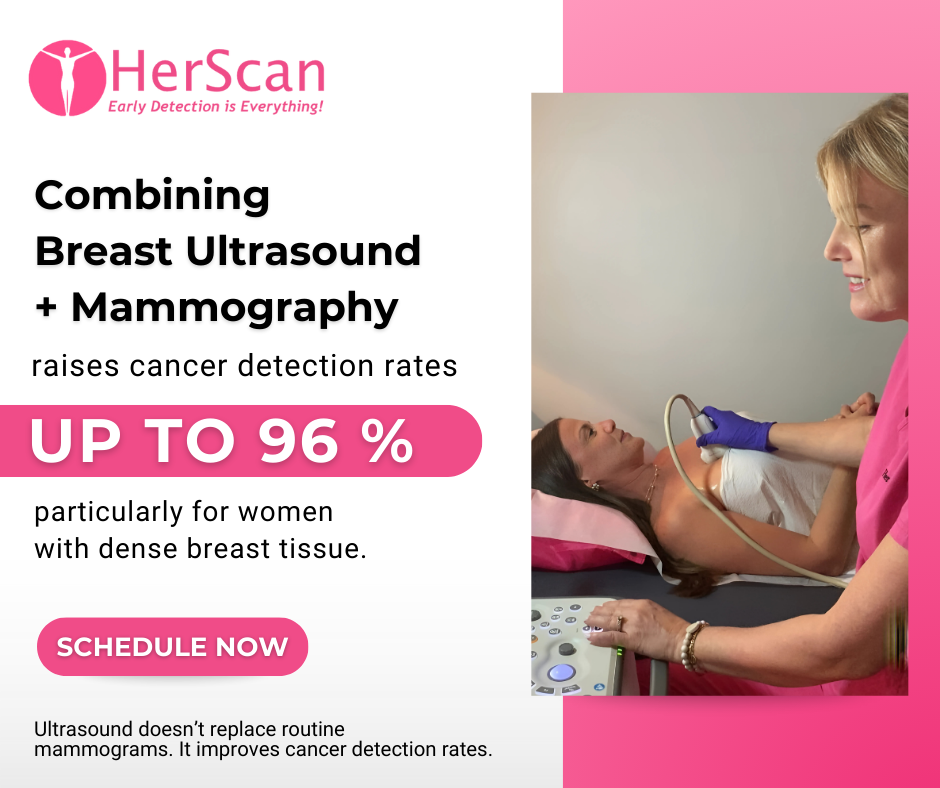 HerScan Breast Cancer Ultrasound Screening Facebook ad