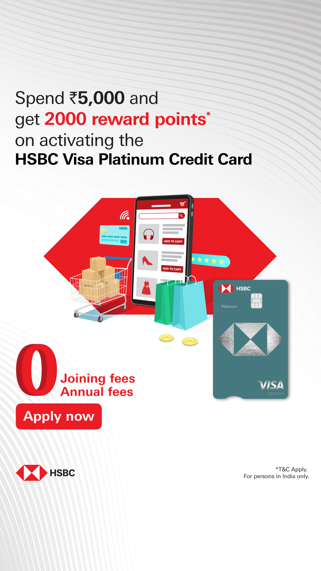 HSBC Facebook ad