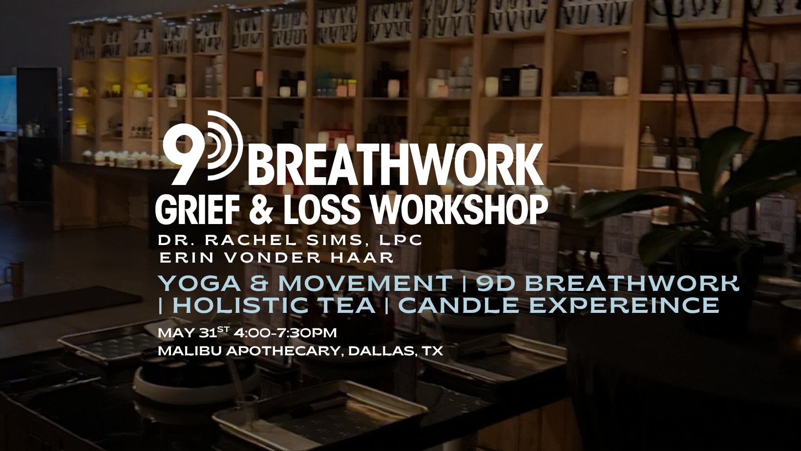 Breath By Design • 9D Breathwork Facebook ad: Honoring Grief & Loss Workshop Breath By Design | Erin…