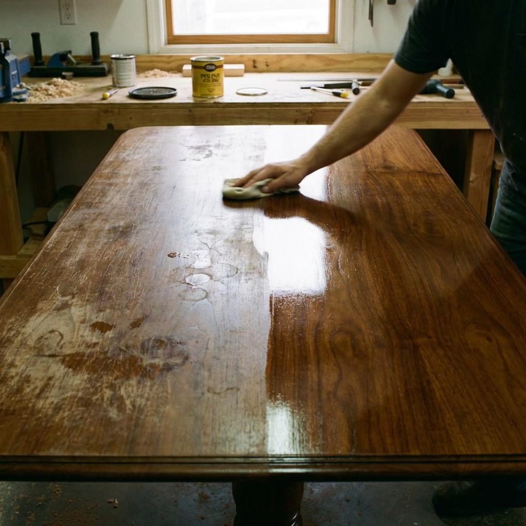 Jessie Watkins Facebook ad: Try THIS for scratches on wood