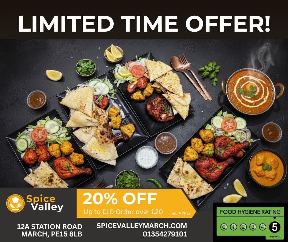 Spice Valley Facebook ad: LIMITED TIME OFFER