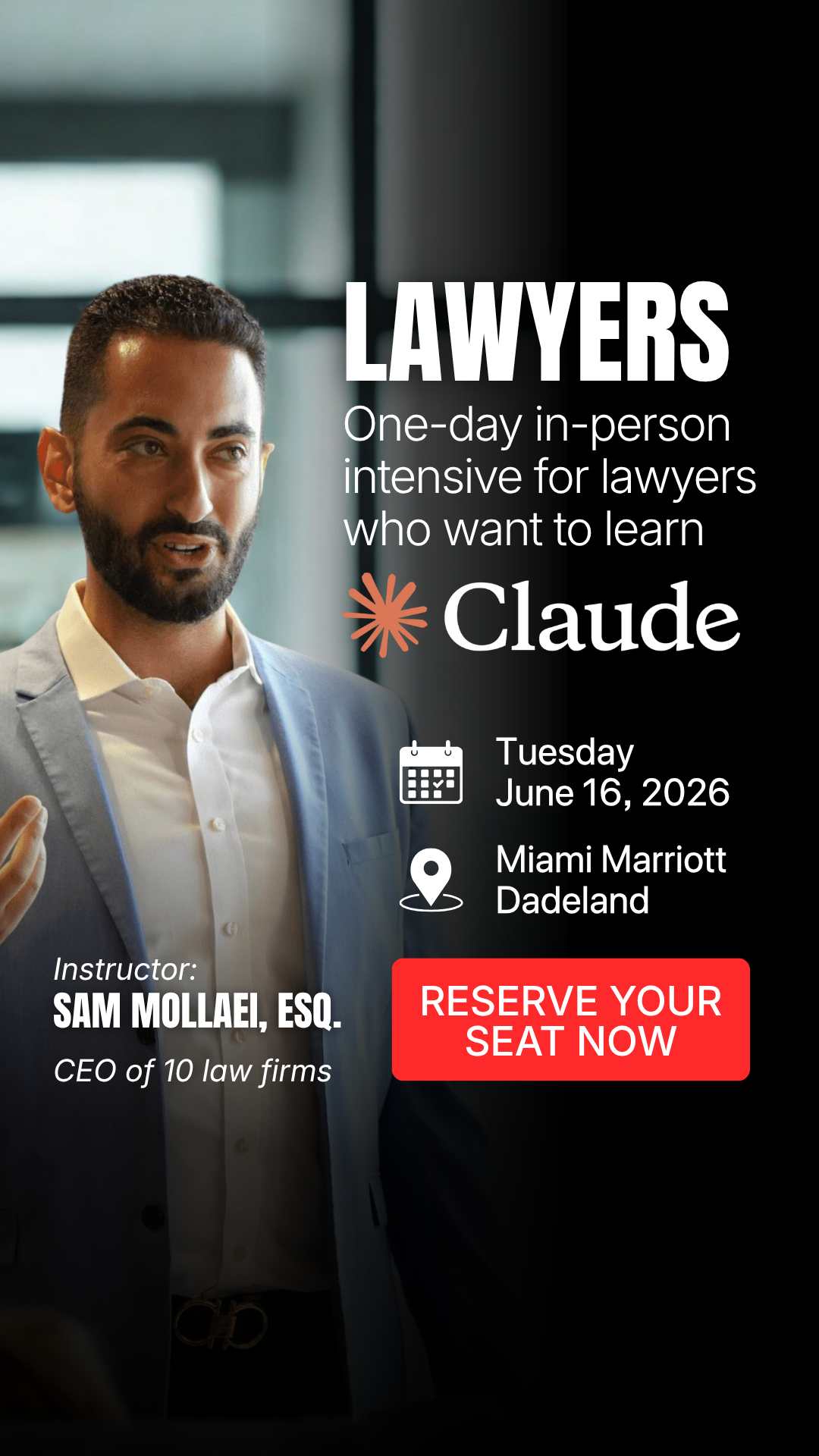 Sam Mollaei Facebook ad