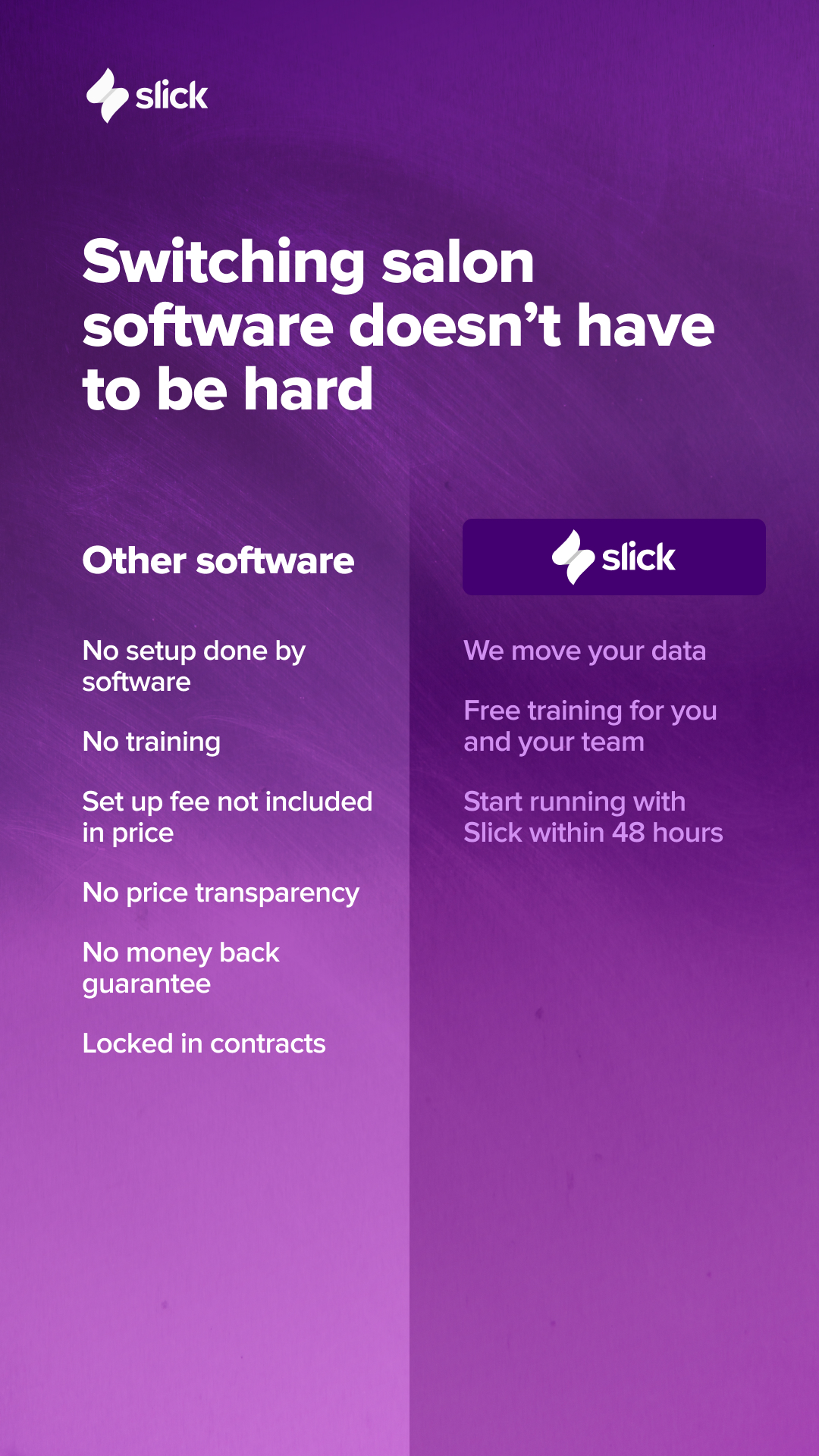 Slick Facebook ad