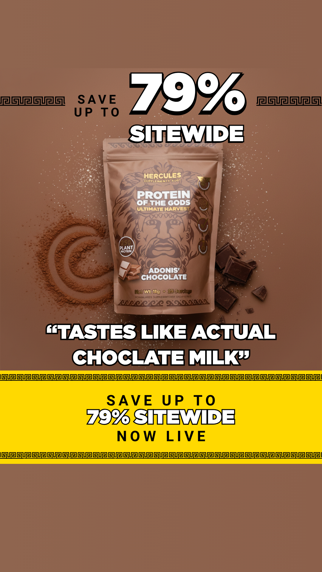 Hercules Supplements Aust Facebook ad