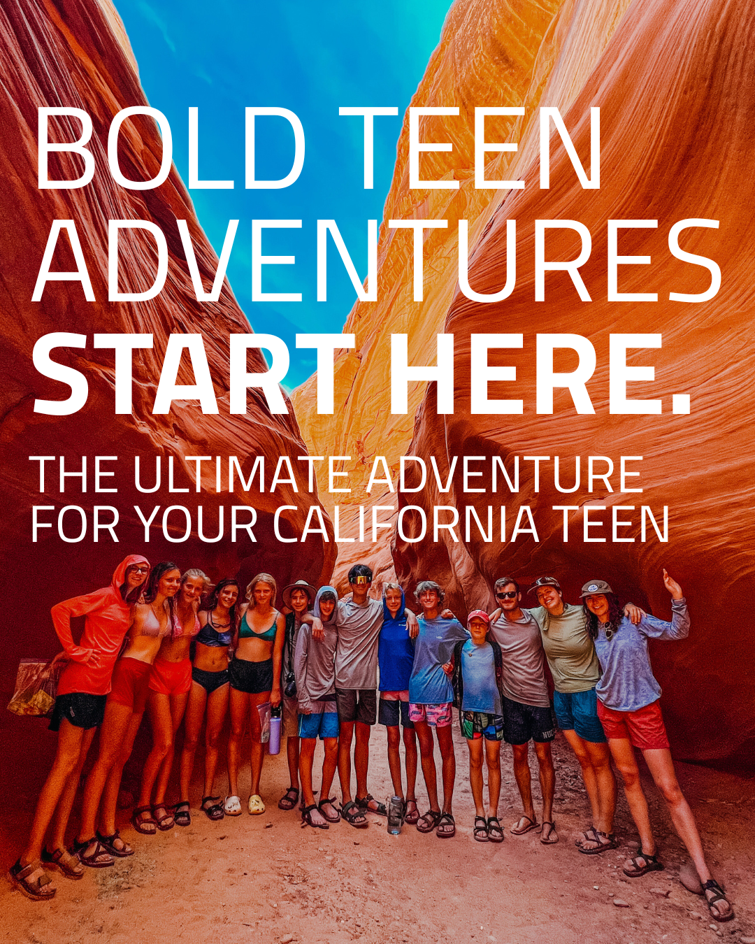 Bold Earth Facebook ad: California Teens: Adventures Beyond the Pacific