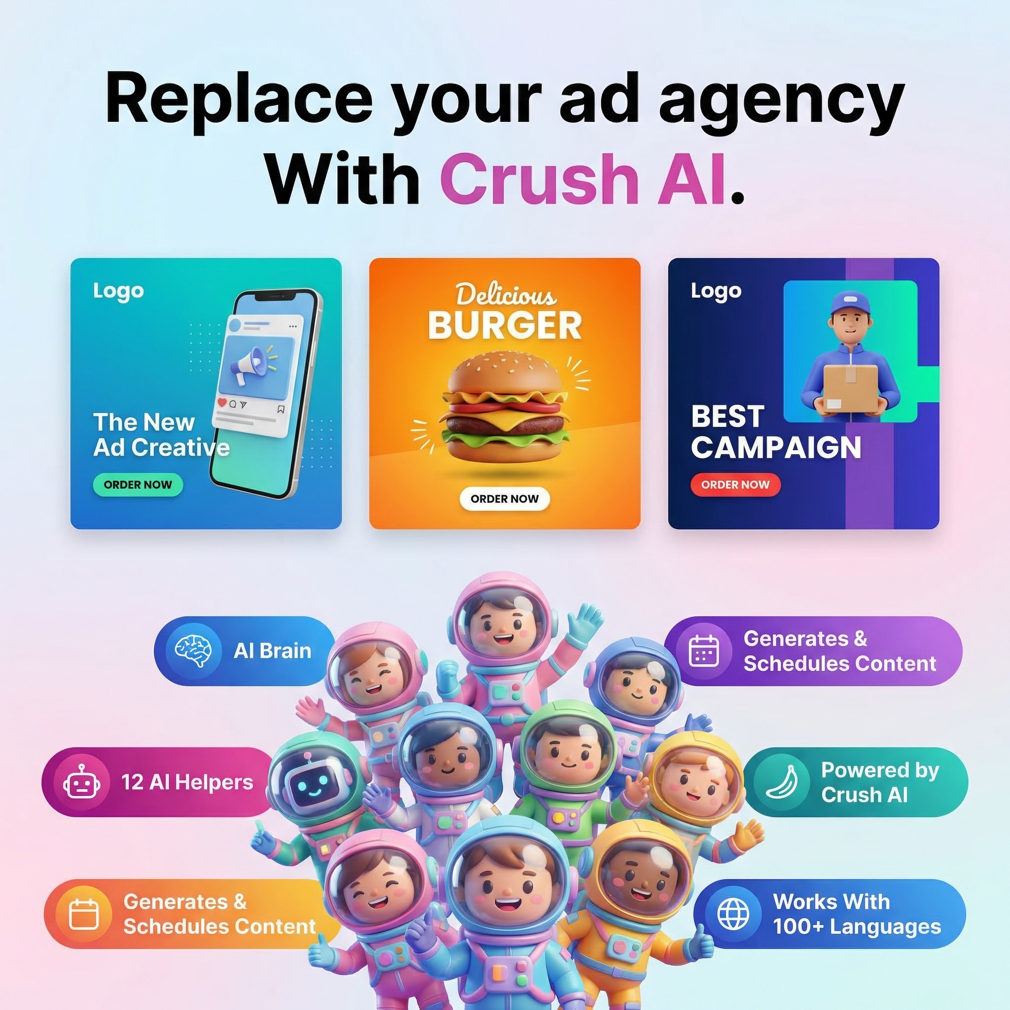 trycrush.ai Facebook ad