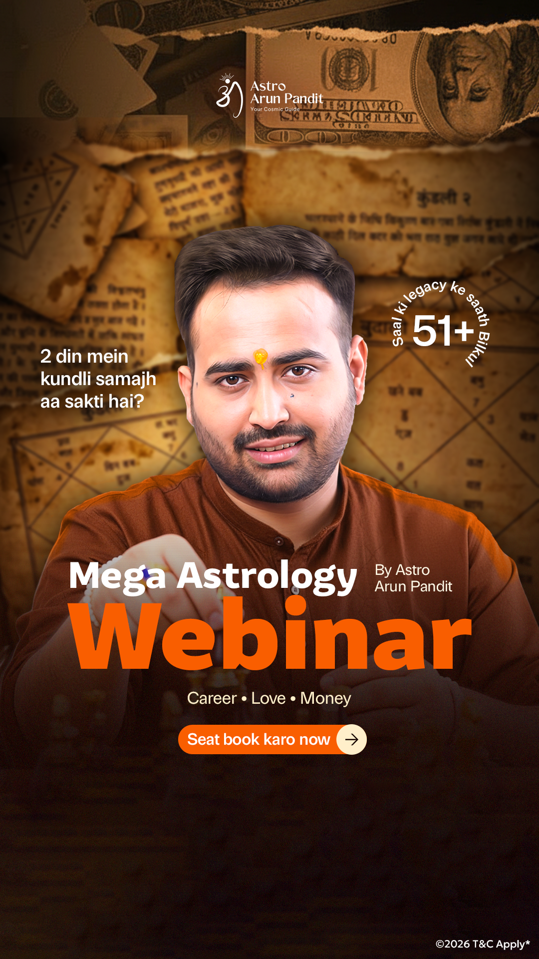 Astro Arun Pandit Facebook ad