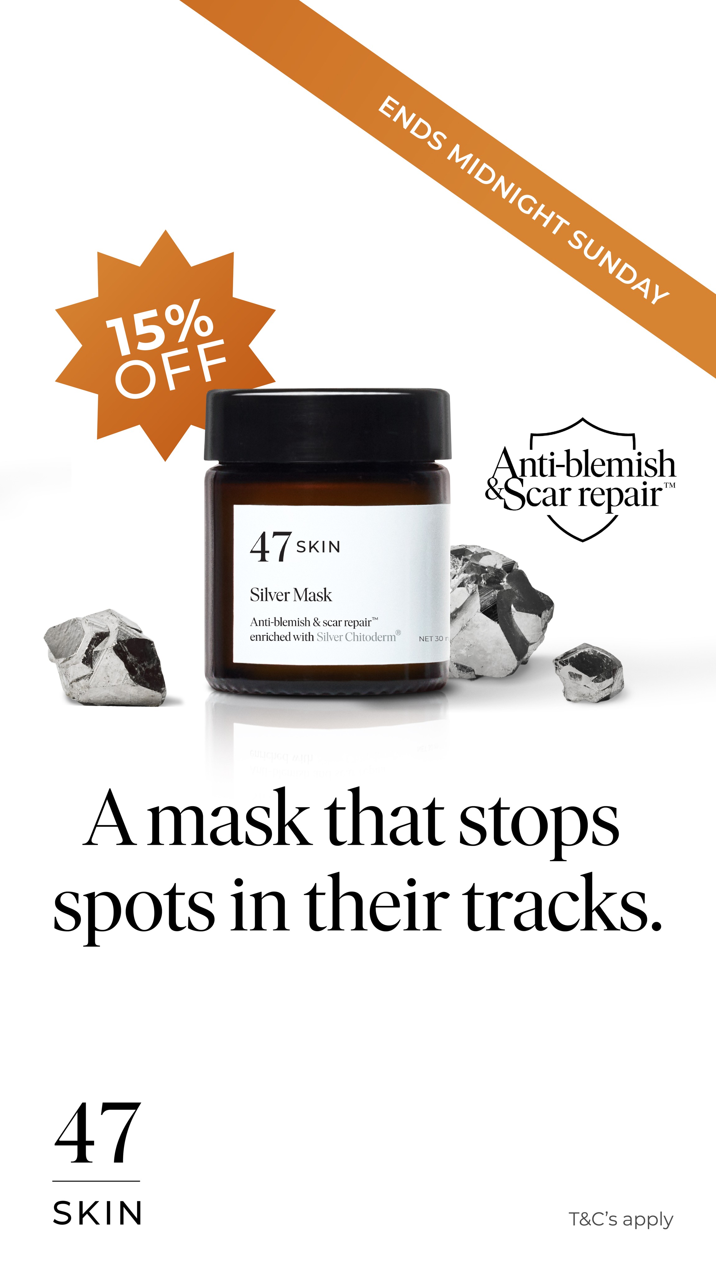 47Skin Facebook ad