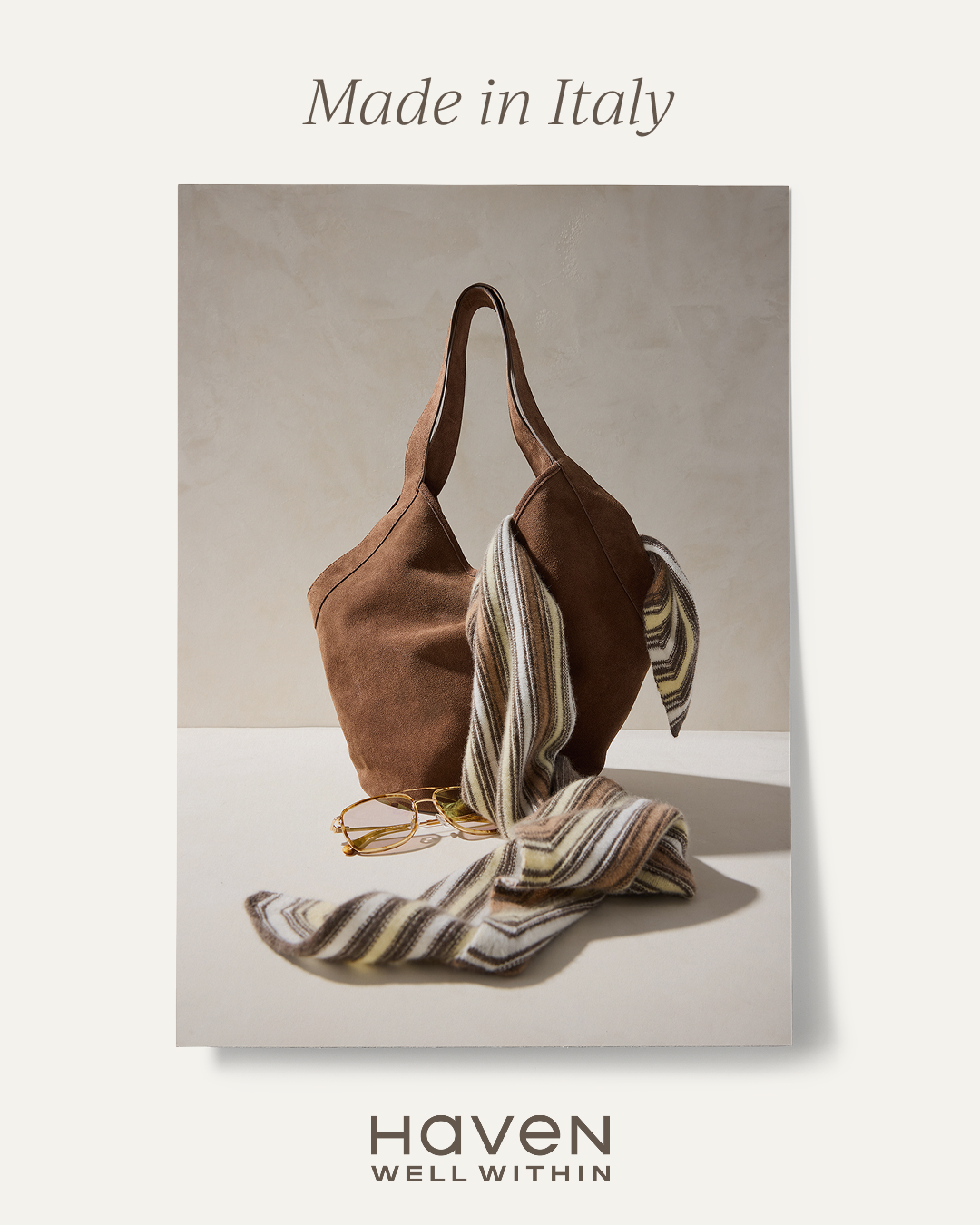 Haven Well Within Facebook ad: Discover curated pieces from artisan vendors in our…