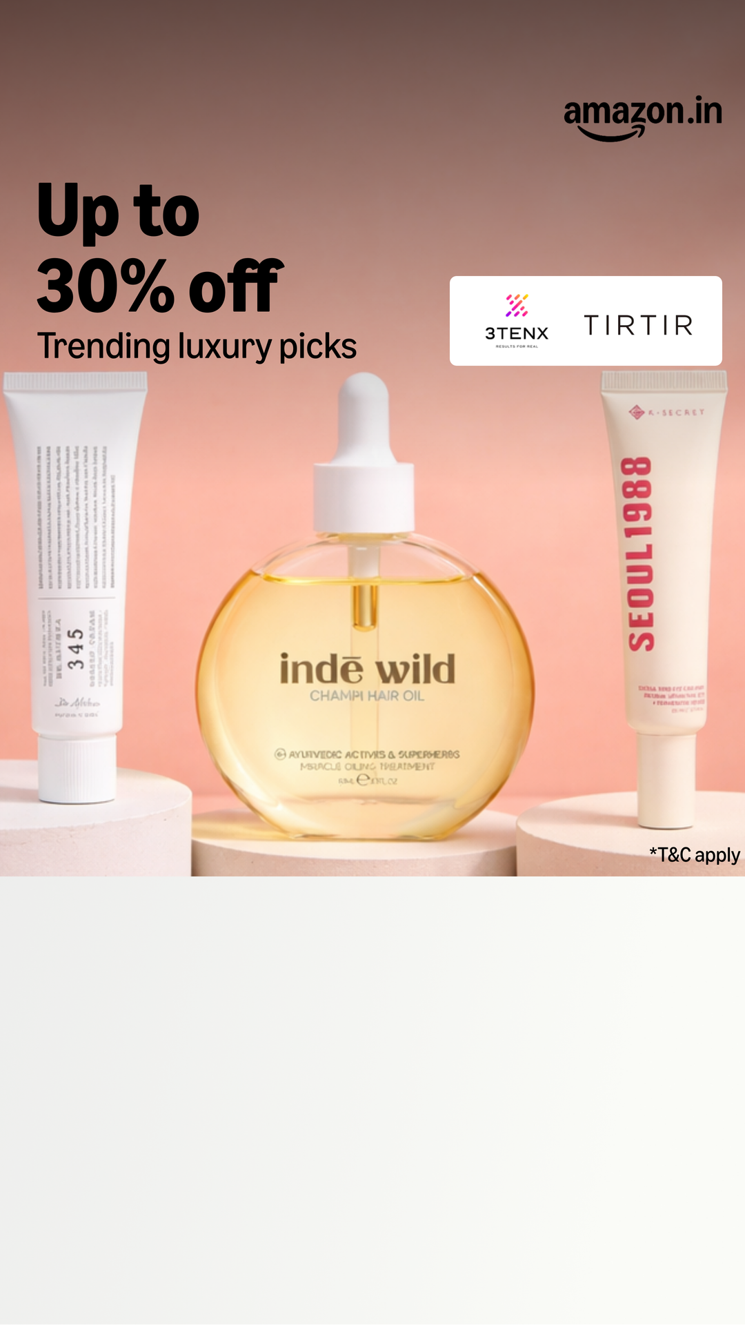 Amazon India Facebook ad