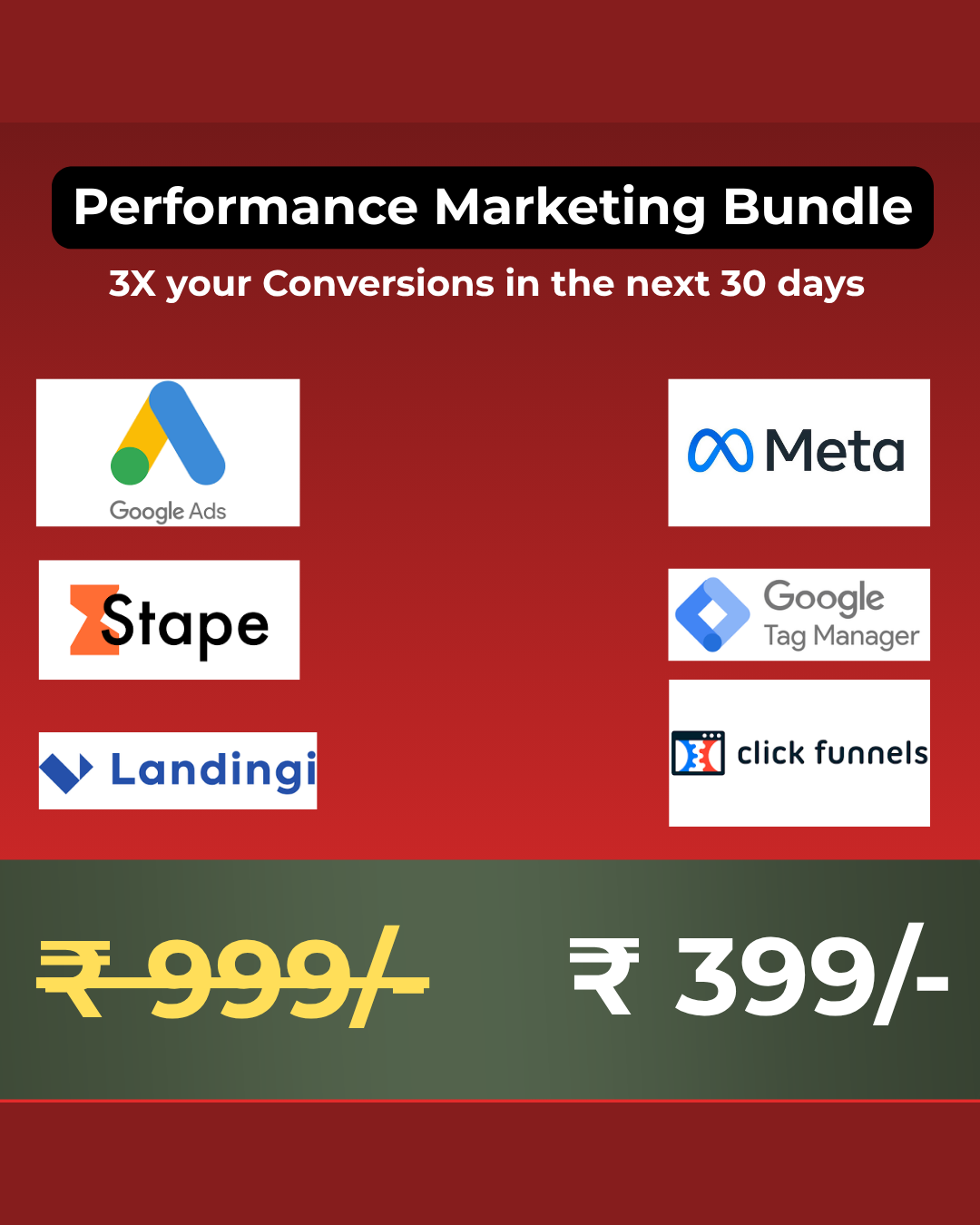Kapability Digital Facebook ad: Get the 3-in-1 Plug-n-Play Bundle to 3X Your Conversions…