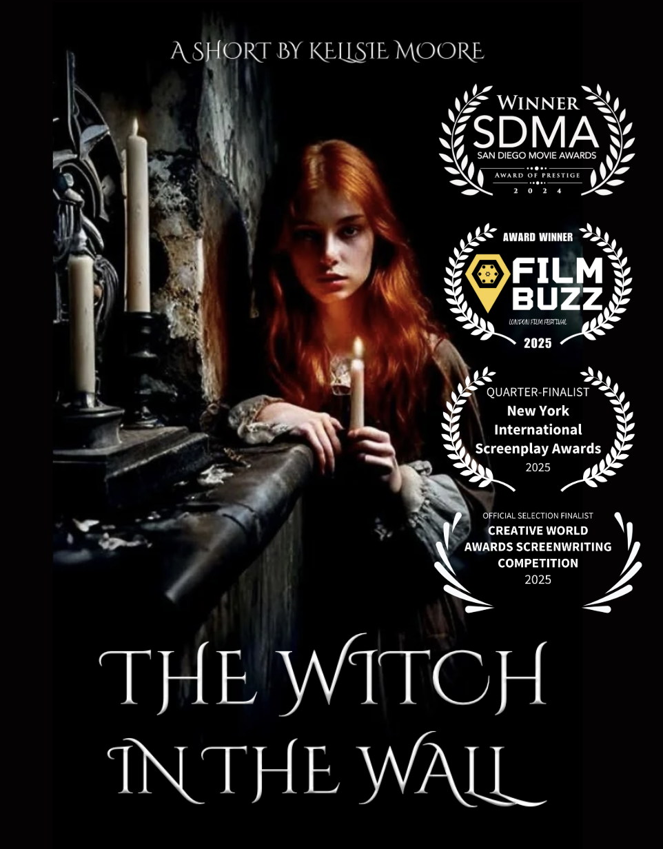 Kellsie Moore Books Facebook ad: Read the award-winning short story now!
