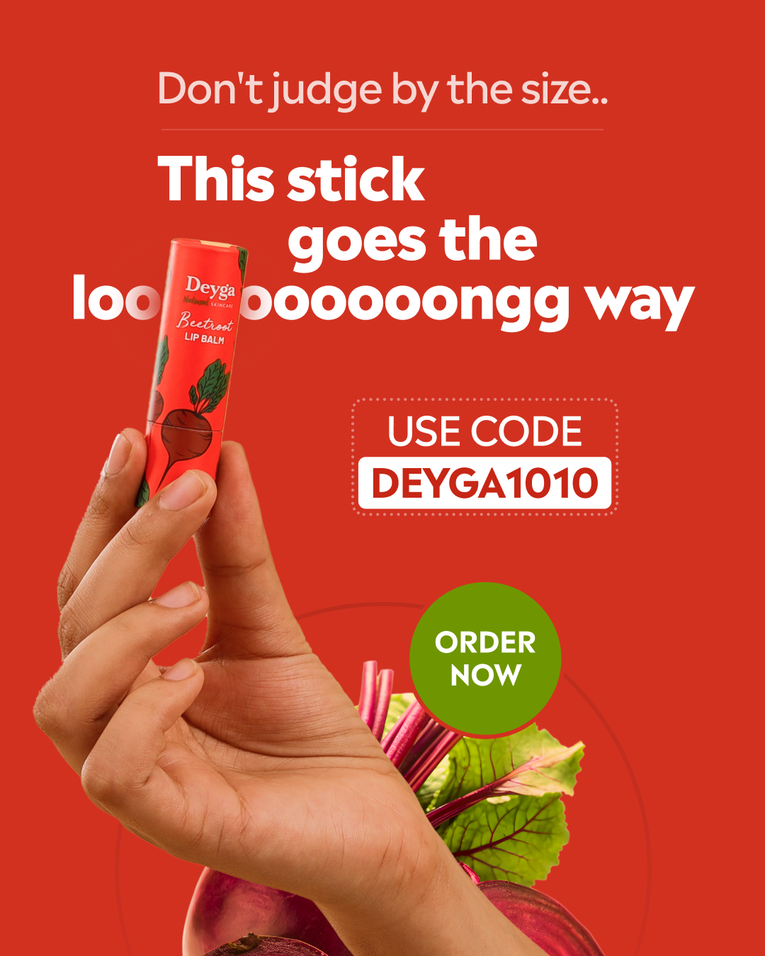 Deyga Organics Facebook ad