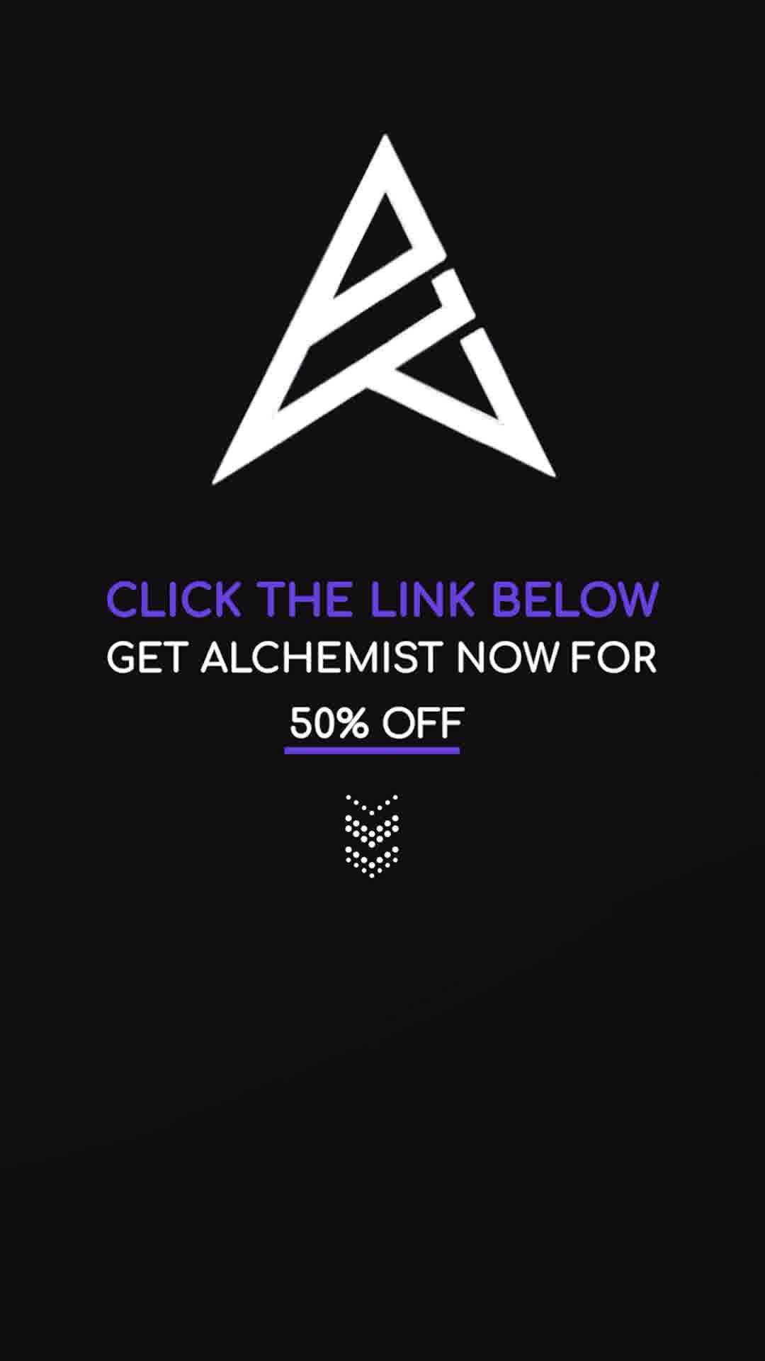 The Algorithmic Trading Facebook ad: Get Alchemist