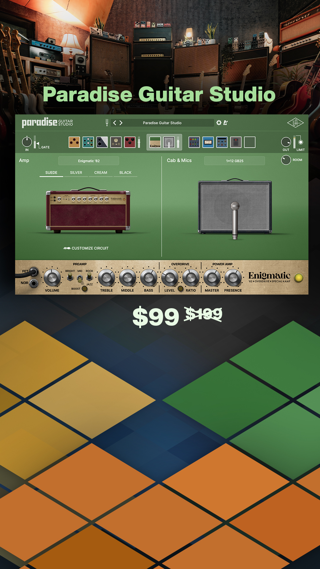 Universal Audio Facebook ad