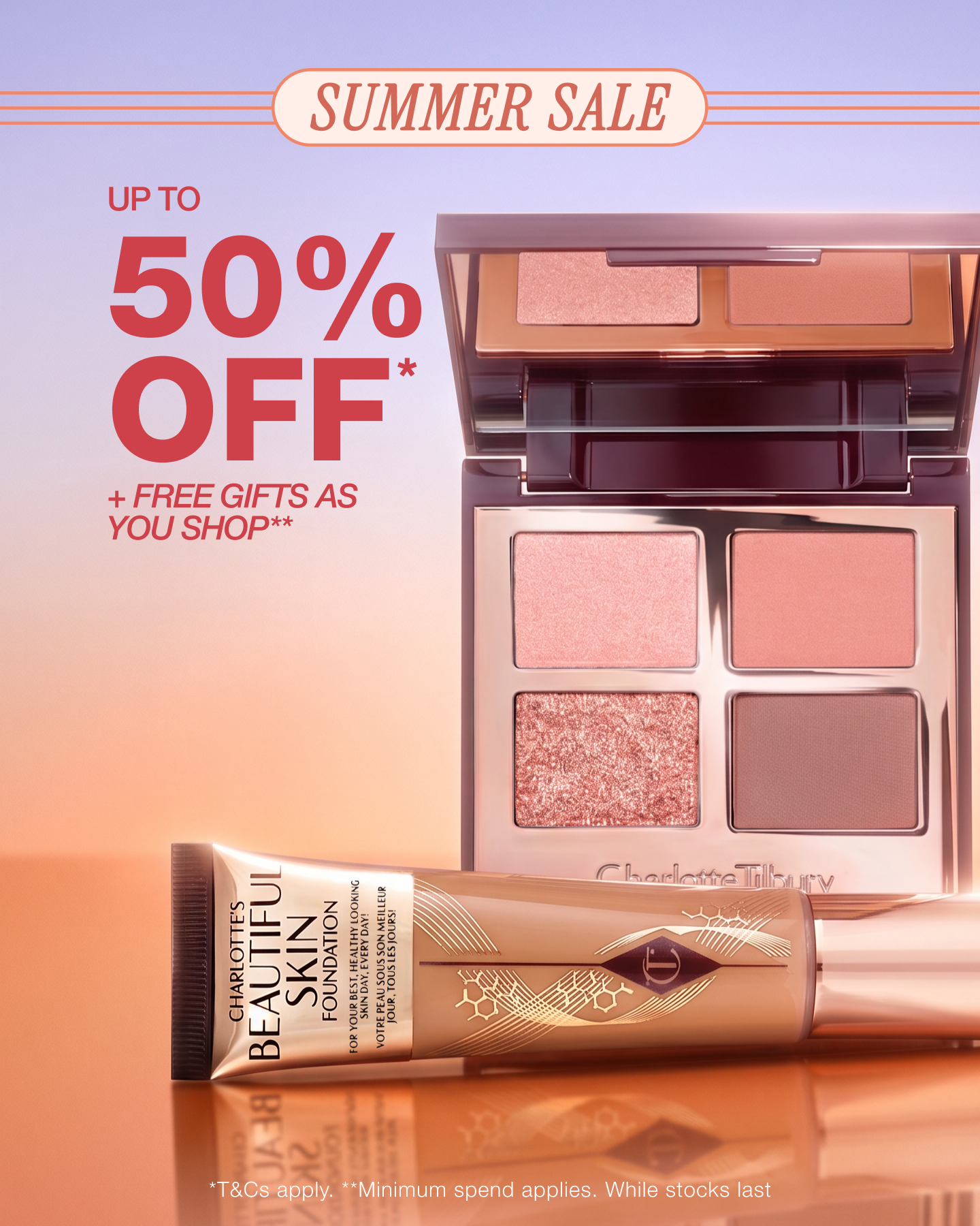 Charlotte Tilbury Facebook ad
