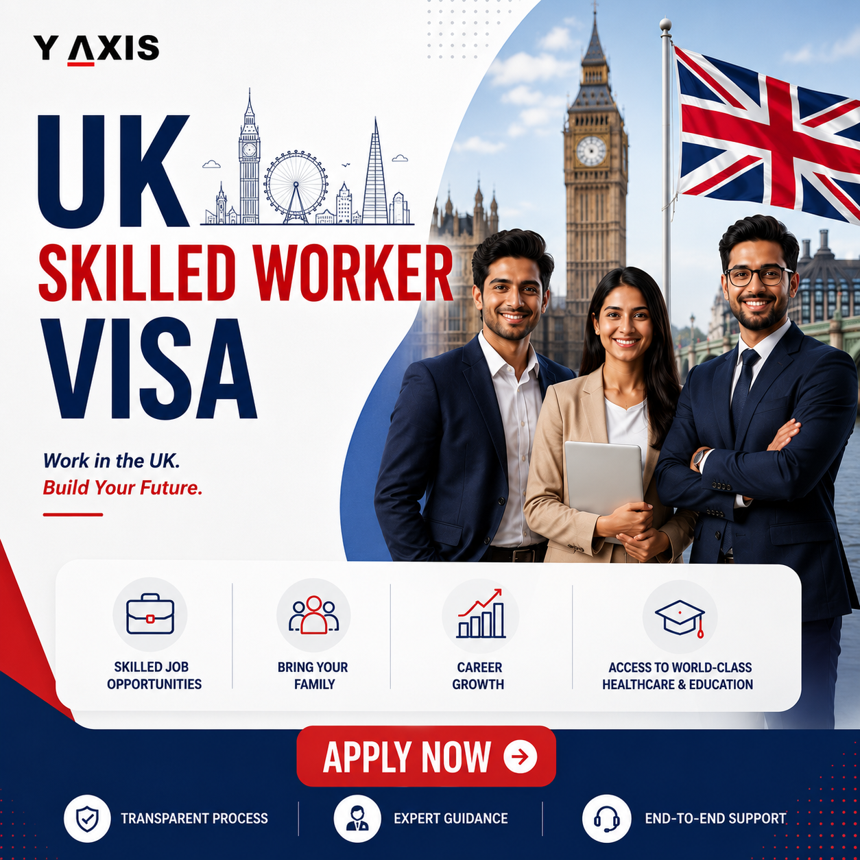 Y-Axis Overseas Facebook ad