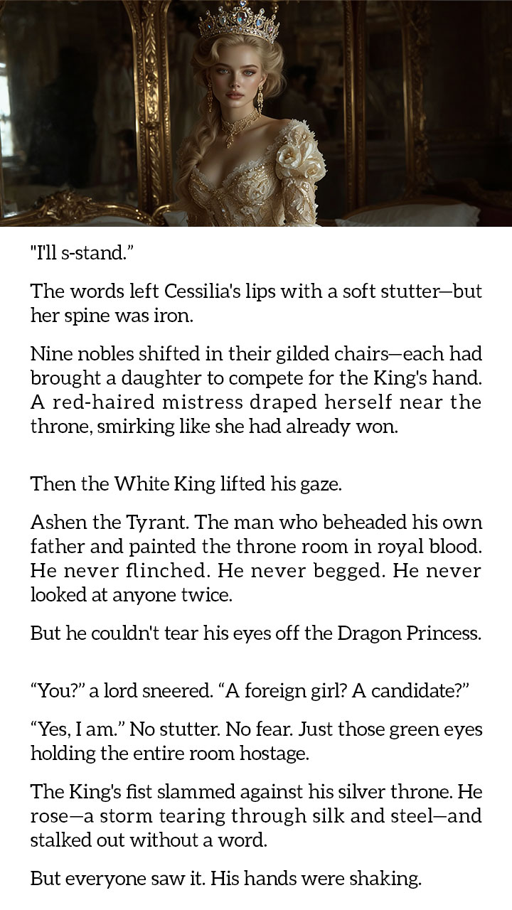 Perfect Luna Facebook ad: reading the uncensored version The White King's Favorite