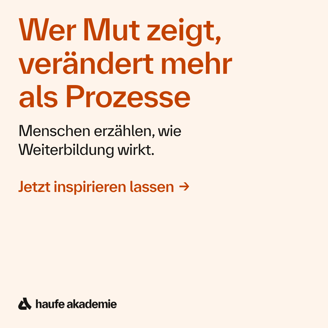 Haufe Akademie Facebook ad