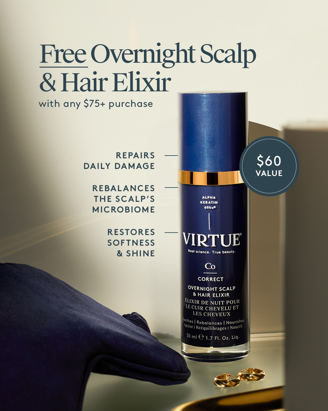 Virtue Labs Facebook ad