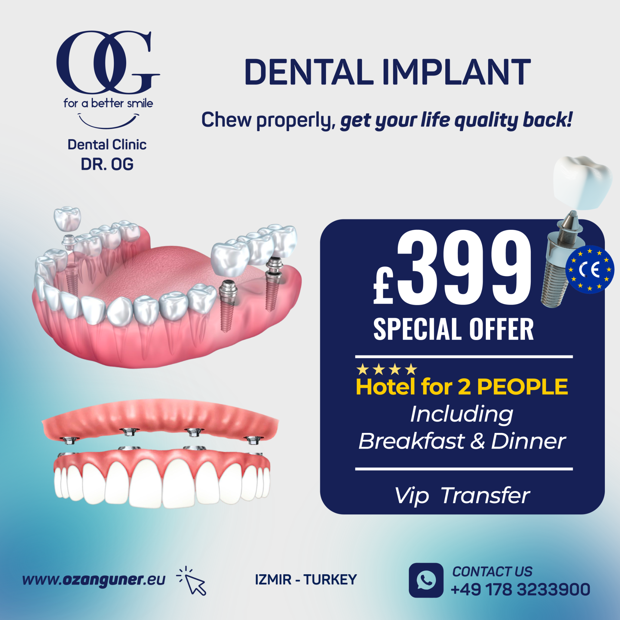 OG Dental Clinic Turkey by Dr.OG Facebook ad