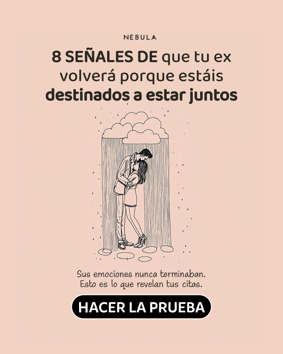 Nebula: Does my ex returns? Facebook ad