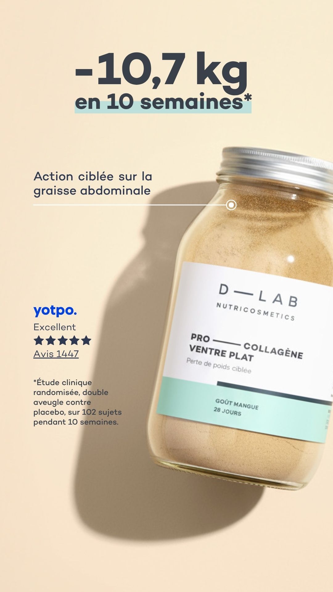 D-LAB NUTRICOSMETICS Facebook ad