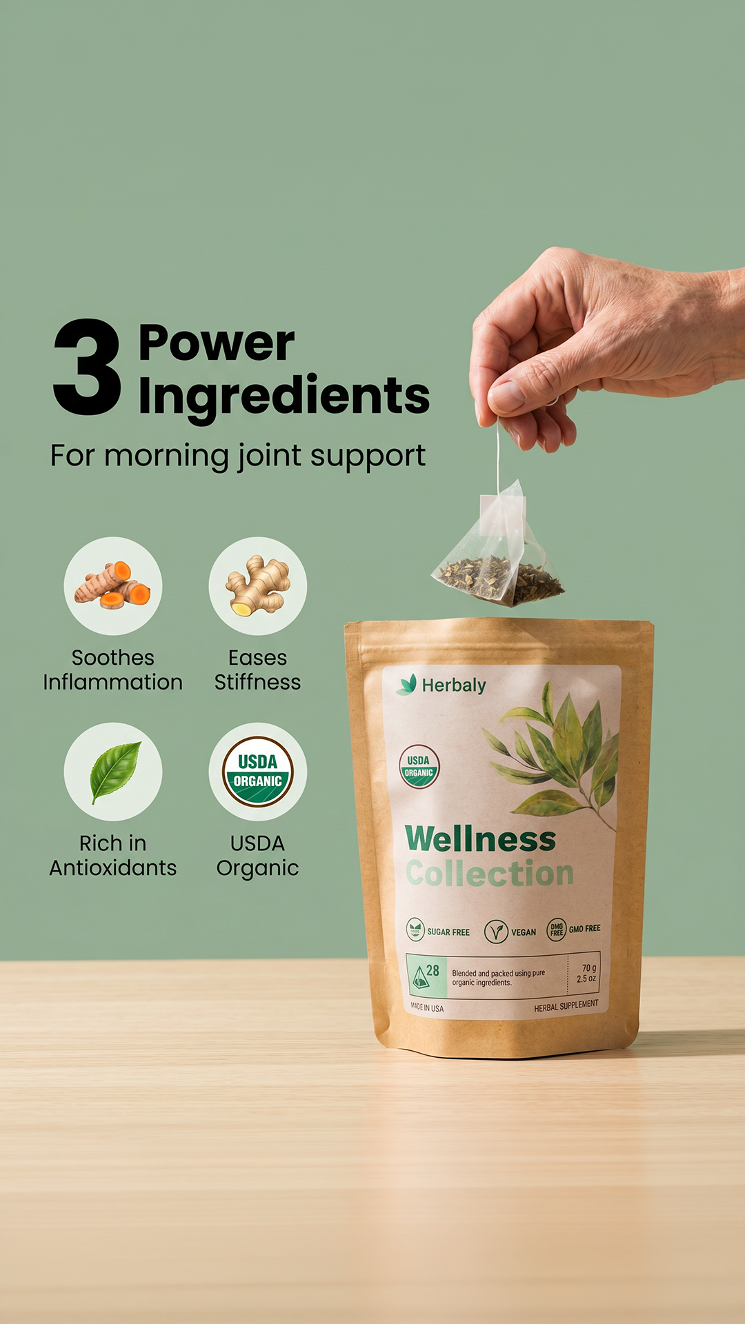 Herbaly Facebook ad