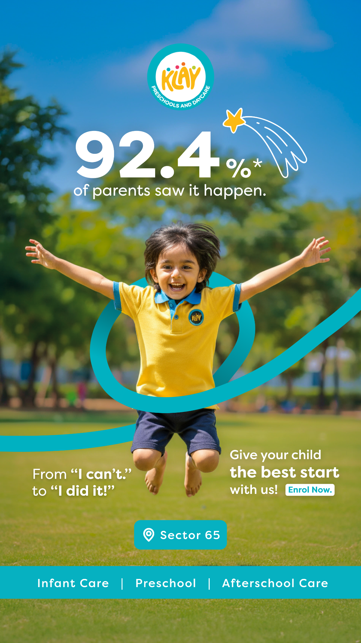 KLAY Preschools and Daycare Facebook ad
