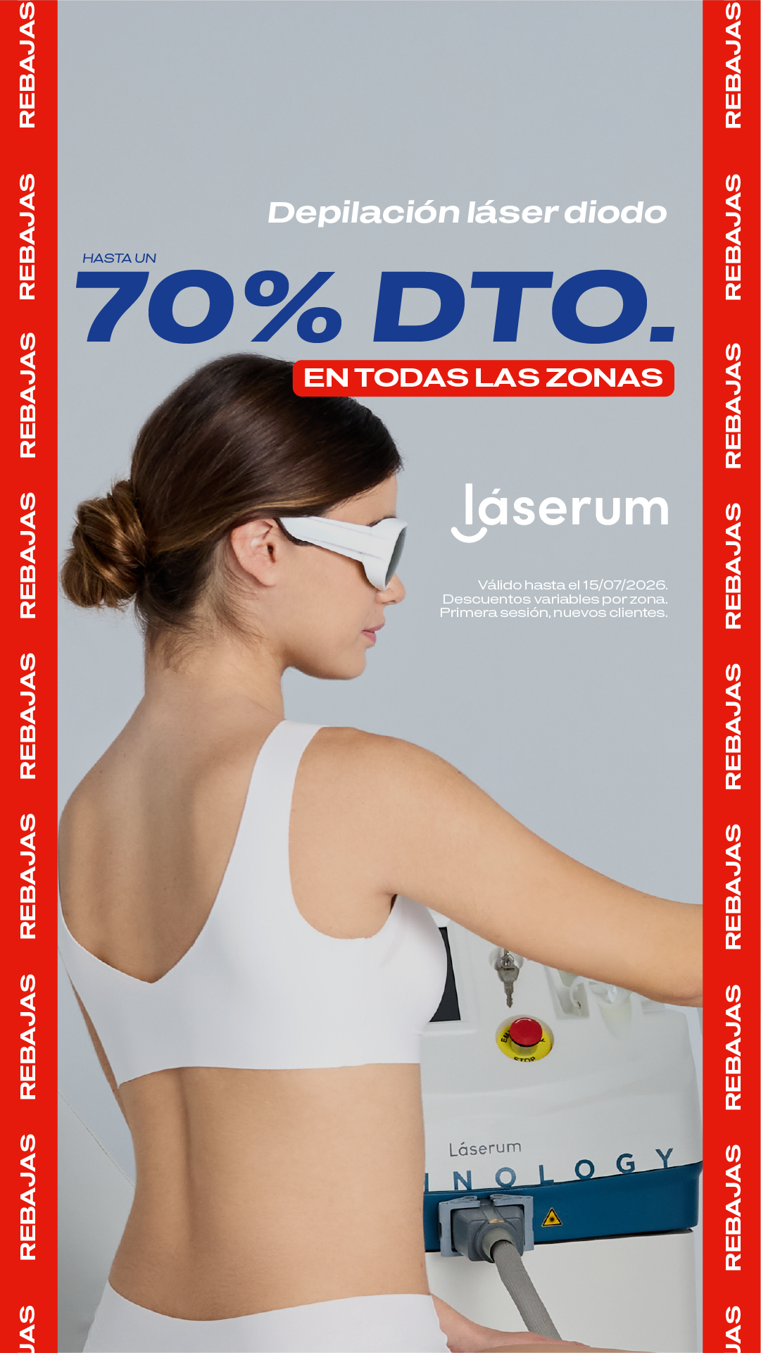 Láserum Facebook ad