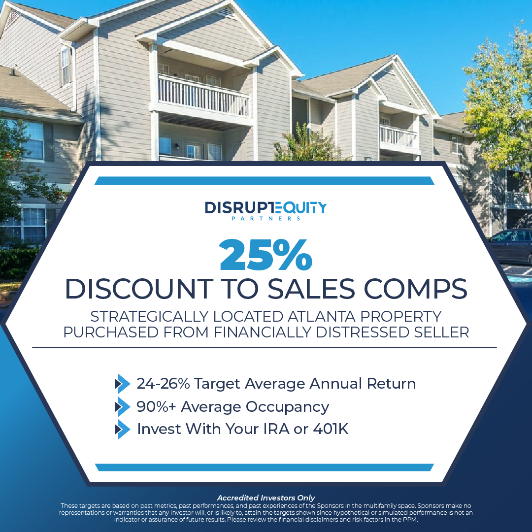 Disrupt Equity Facebook ad from Feb 19, 2026