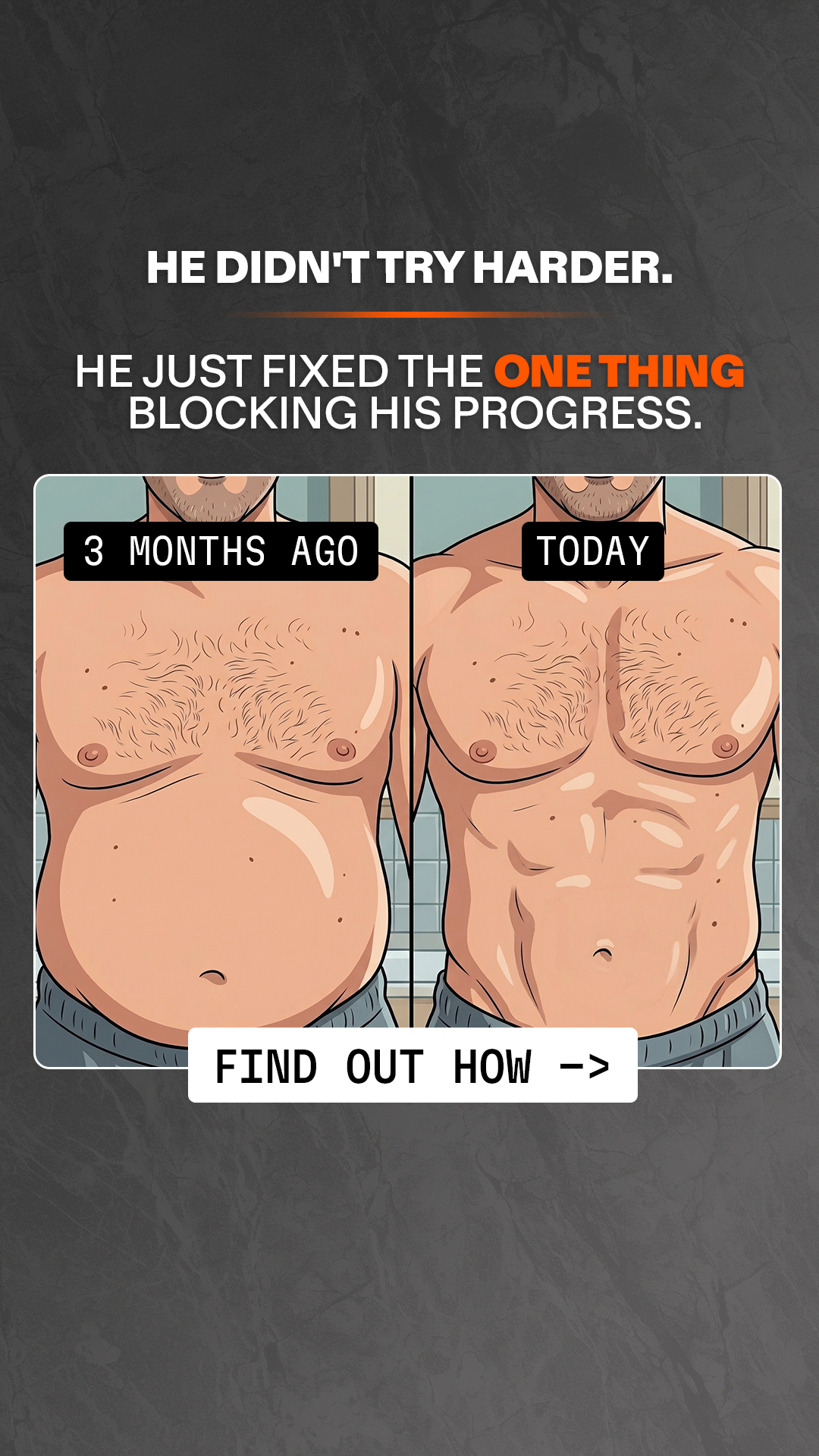 Mars Men Facebook ad