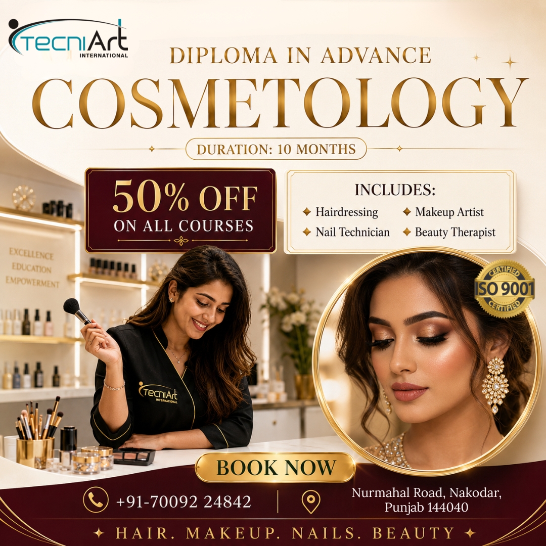 Salon 9T9 Nakodar Facebook ad