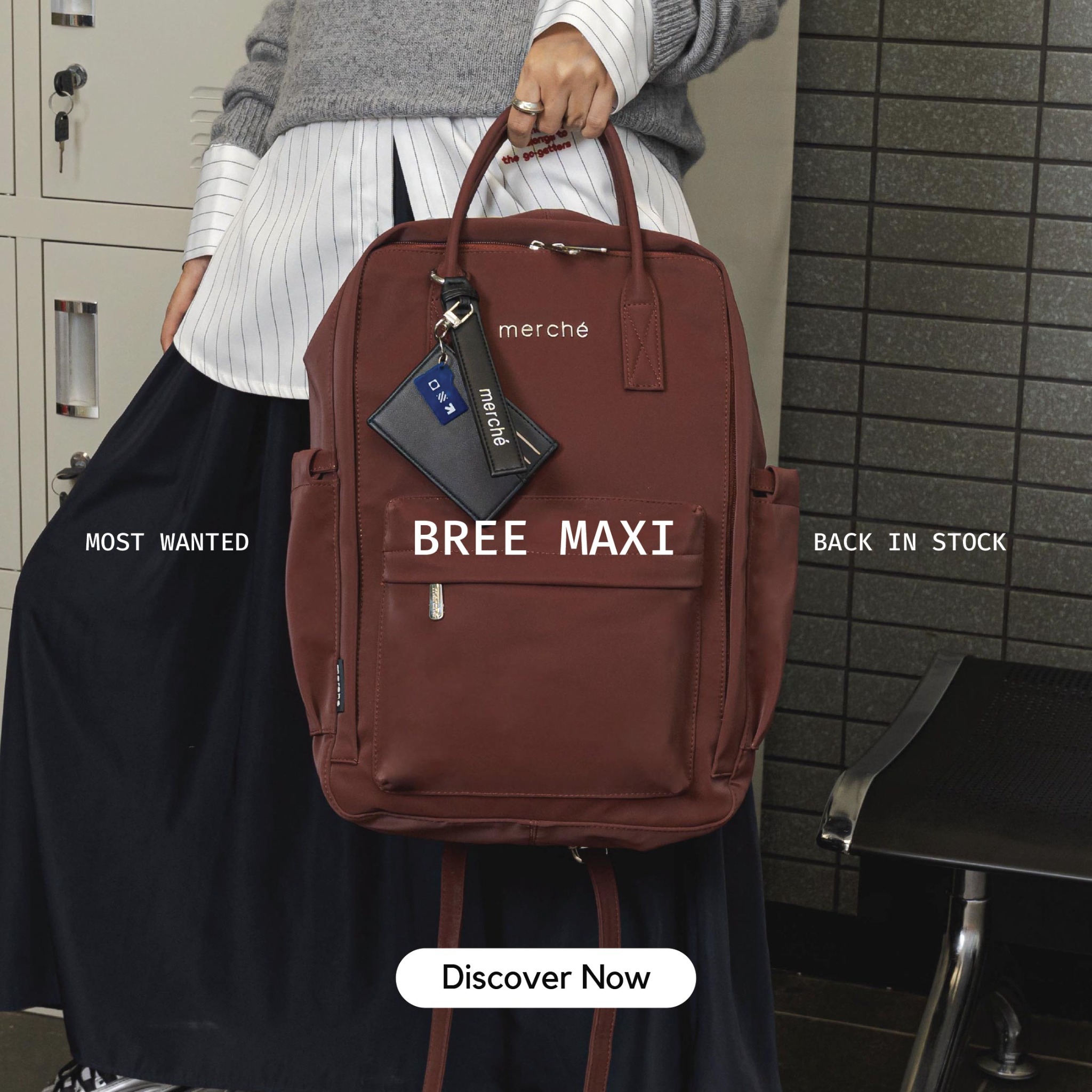 merche.id Facebook ad: Bree Maxi Back in Stock