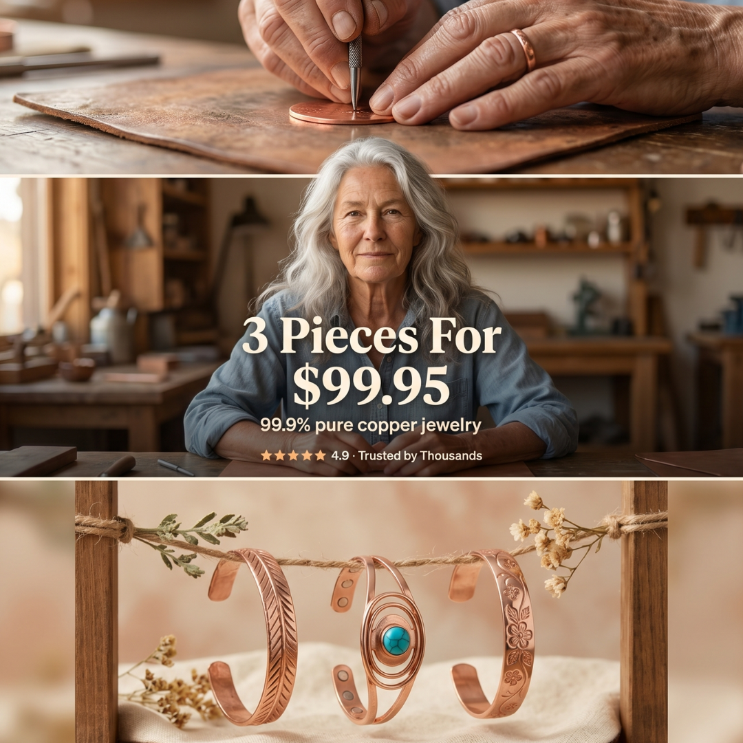Vera’s Copper Jewelry Facebook ad